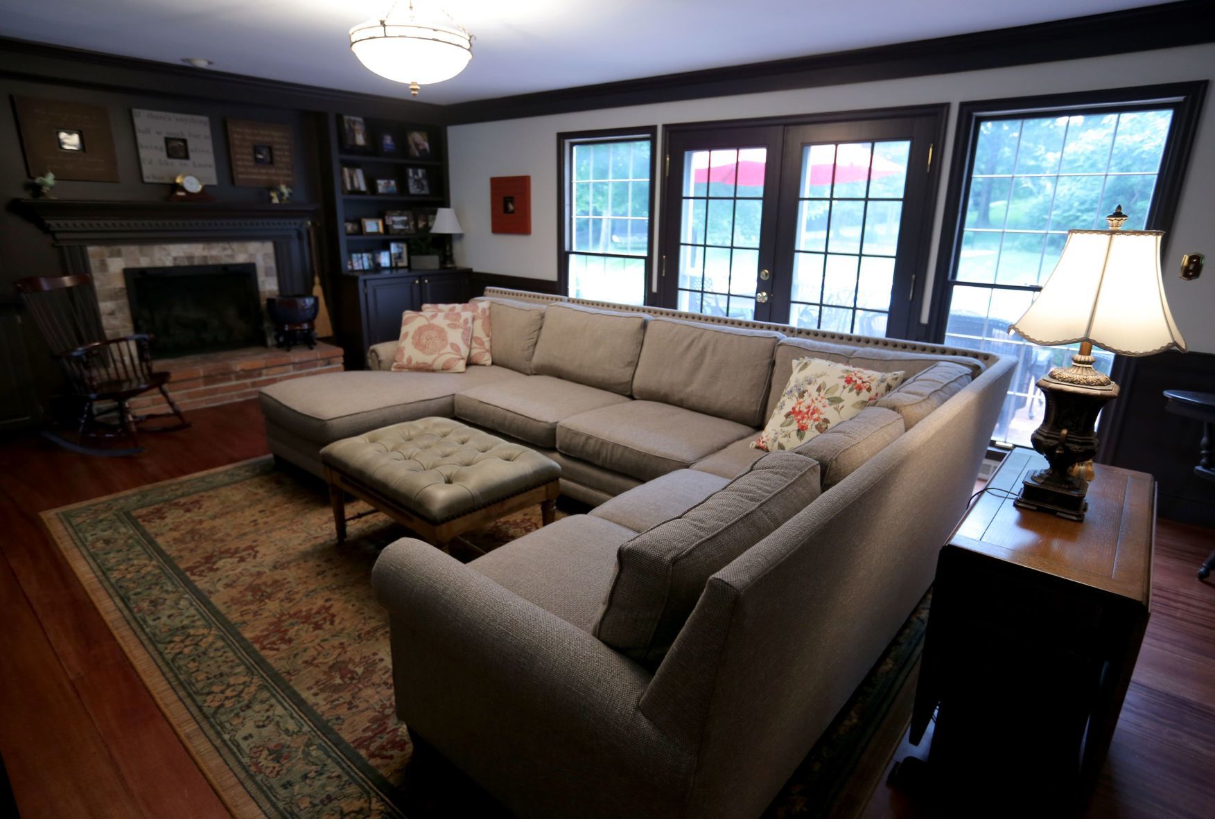 At home: The Wiese's Williamsburg home